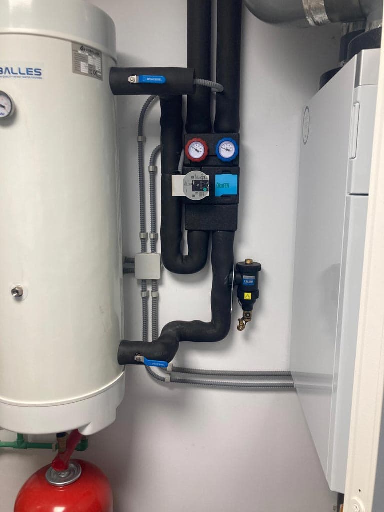 Nuestros trabajos de fontanería, calefacción y gas en Ponteceso
